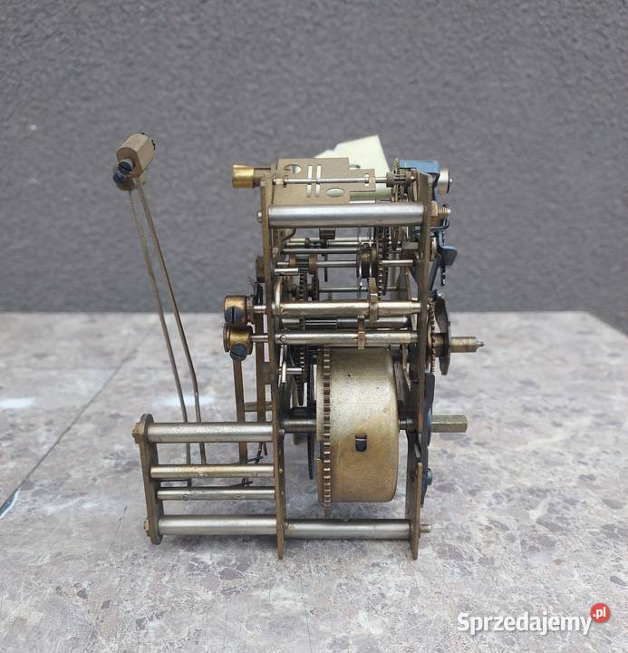 522 Mechanizm starego zegara ściennego Junghans Tczew