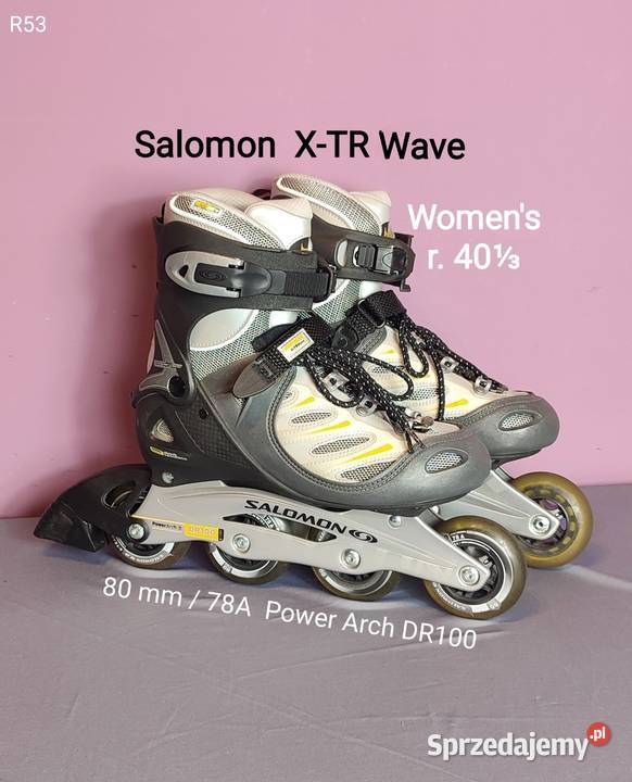 Damskie rolki Salomon XTR Wave rozmiar 40 Womens Jasień