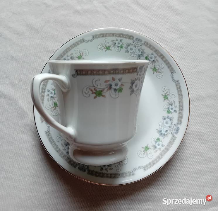 Filiżanka duo porcelana chińska lata 60e70e XX w Koźminek sprzedam