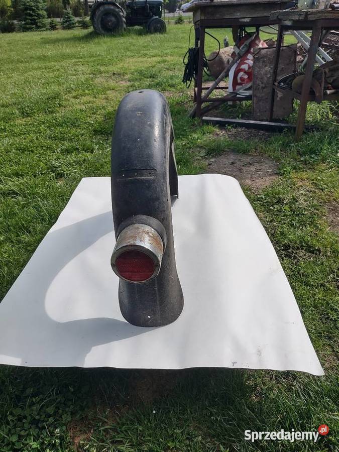 MZ BŁOTNIK TYŁ Z LAMPA ZABYTKOWY Lublin
