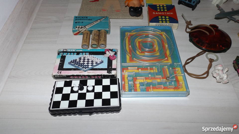 Stare zabawki z Prlu Duży zestaw warmińsko-mazurskie Grodziczno sprzedam