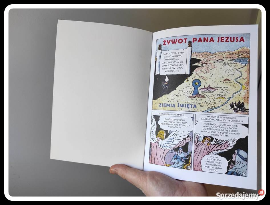 Żywot Pana Jezusa Wyd KRK w formie komiksu Rok wydania 2015 Książki i Podręczniki Płock