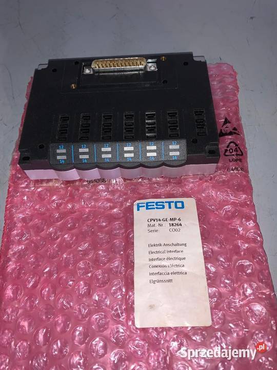 Festo 18264 CPV14GEMP6 Valve Manifold Interface mazowieckie