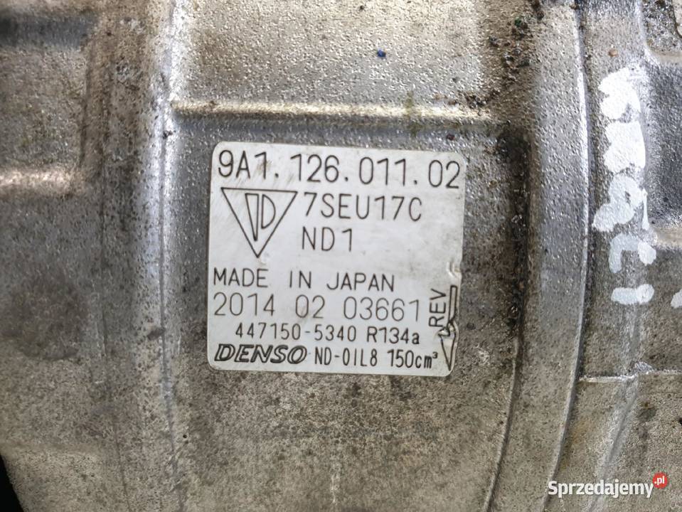SPRĘŻARKA KLIMATYZACJI Porsche 911 997 Carrera Chełm sprzedam
