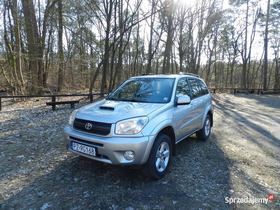 Toyota RAV 4 II Tempomat Skóry 4x4 elektryczne lusterka Puszczykowo