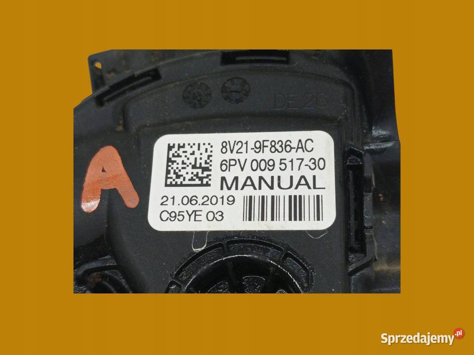 PEDAŁ POTENCJOMETR GAZU 8V219F836AC Ford Transit Pedały świętokrzyskie