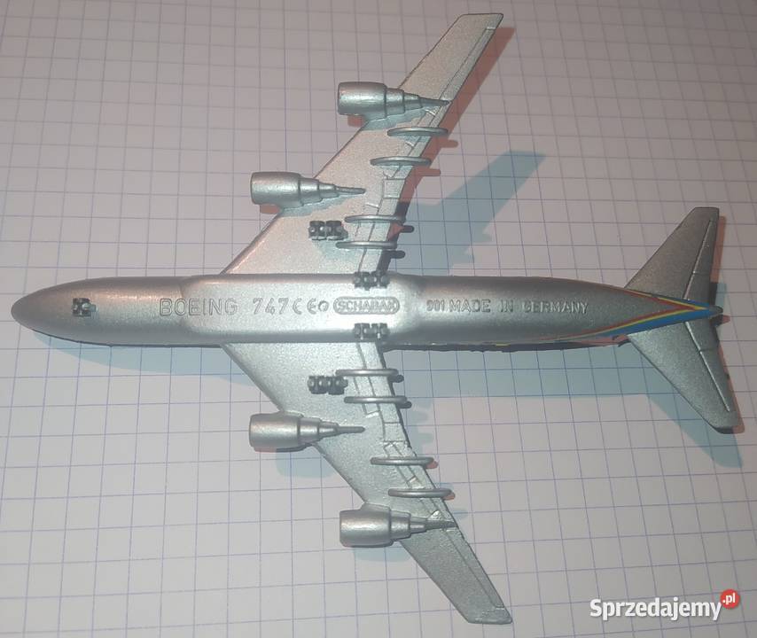 Model samolotu Boeing 747 firmy SCHABAK Germany