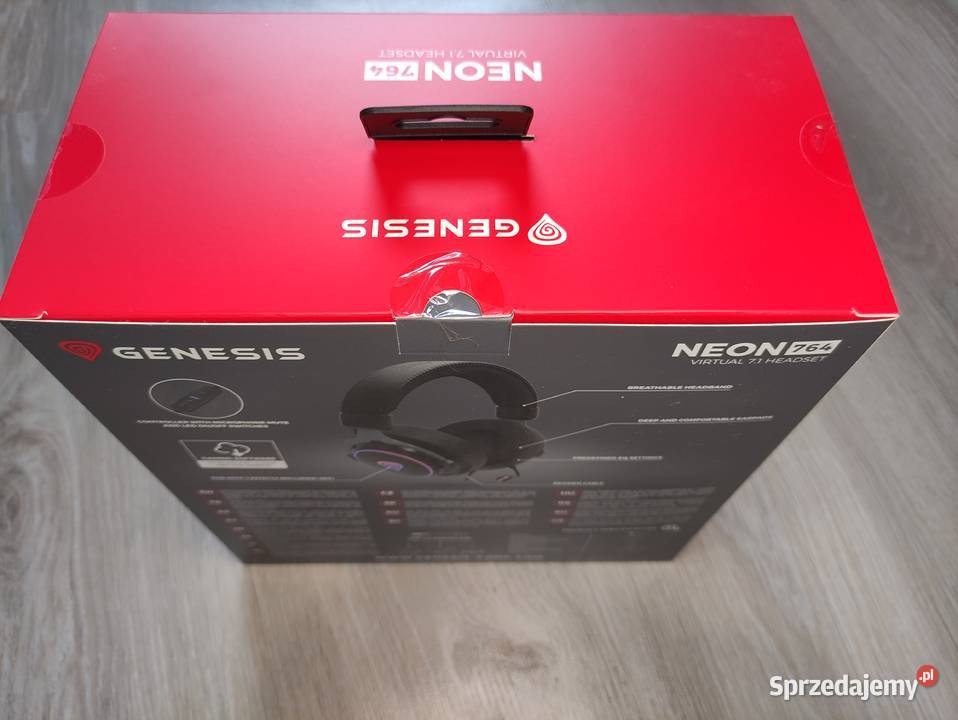 NOWE Słuchawki Gamingowe GENESIS NEON 764 71 Iława