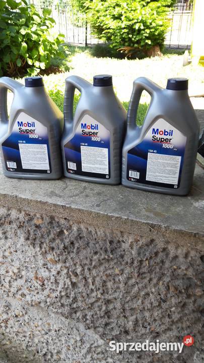 Olej do silnika Mobil 15W40 5 litrów 3 kanki dolnośląskie Wrocław
