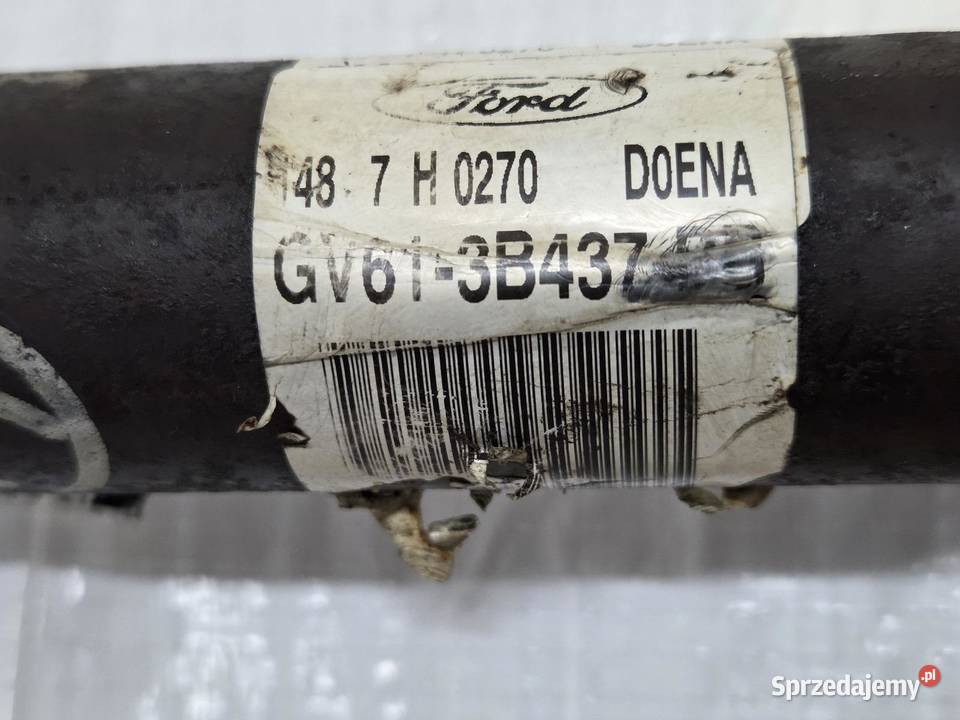 PÓŁOŚ LEWA KRÓTKA FORD KUGA MK2 15 TDCI