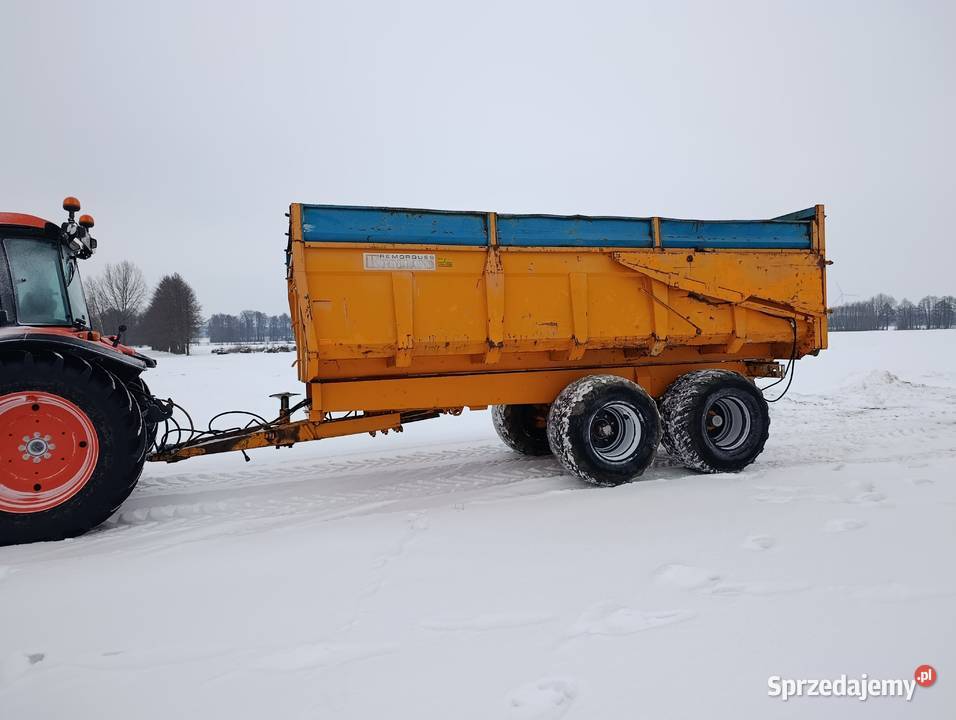 Przyczepa wywrotka zarejestrowana Rolland 14ton Kożuszki