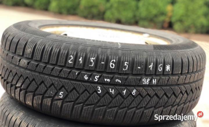 4x Opona zimowa Continental WinterContact TS 850 zima podkarpackie Skołoszów