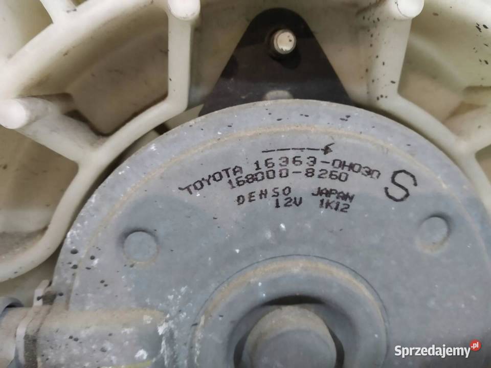 WENTYLATOR CHŁODNICY 13 B 163630H030 Toyota