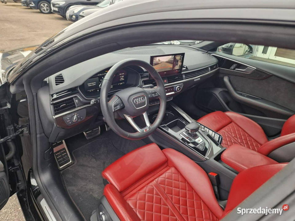 Audi S5 30 TFSI 354 Quattro Carbon Skóra Kamera kurtyny powietrzne
