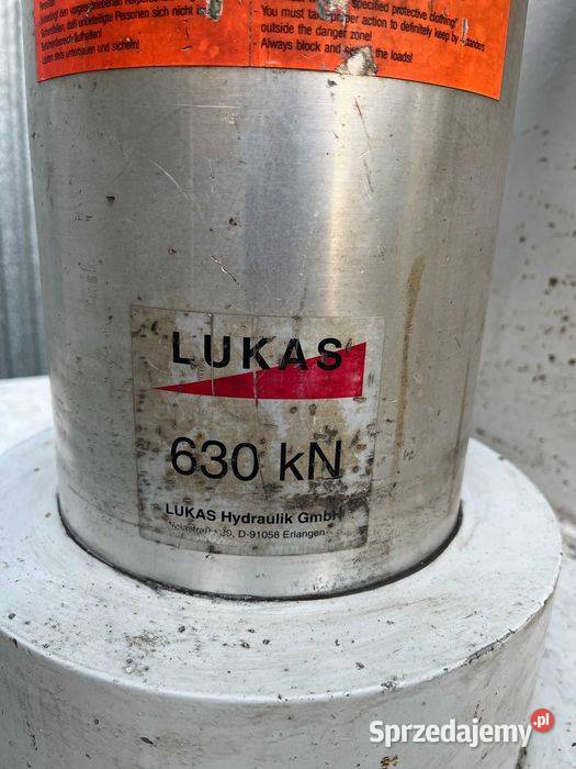 Prasa Hydrauliczna Lukas Hydraulik 60Ton Tuliszków