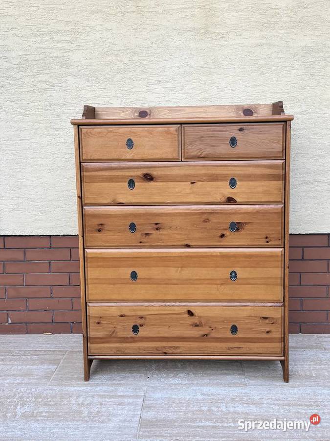 Komoda wysoka z szufladami Leksvik Ikea