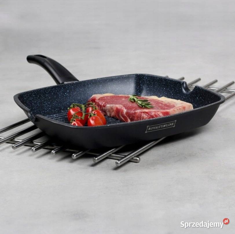 Royalty Line Patelnia grillowa powłoka marmur Kije