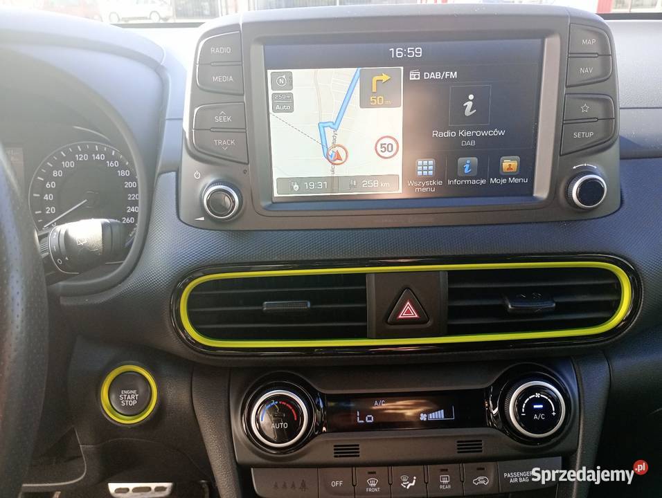 Hyundai Kona 4x4 2018r Salon Polska nawigacja Rzeszów
