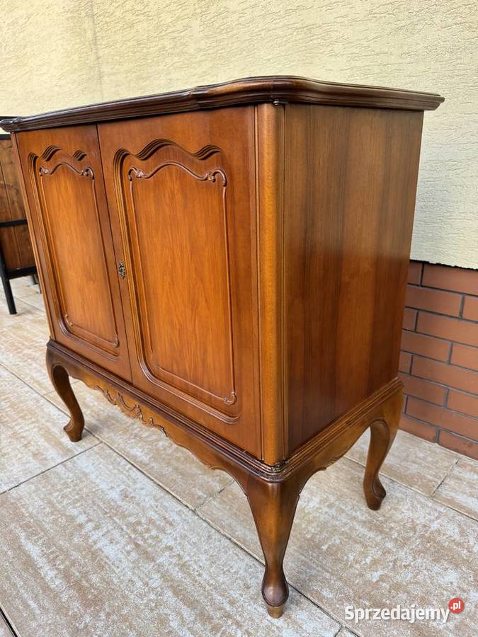 Komoda stylowa Ludwikowa szafka gięte nogi Garwolin