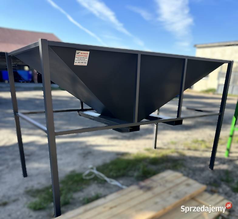 Kosz zasypowy paczkarka Zasobnik Bufor Magazynowanie Niedrzew Pierwszy sprzedam