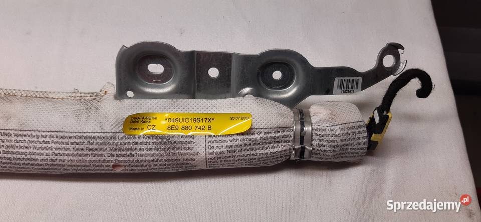 KURTYNA AIRBAG PRAWA AUDI A4 B7 KOMBI 8E9880742B dolnośląskie Mielęcin