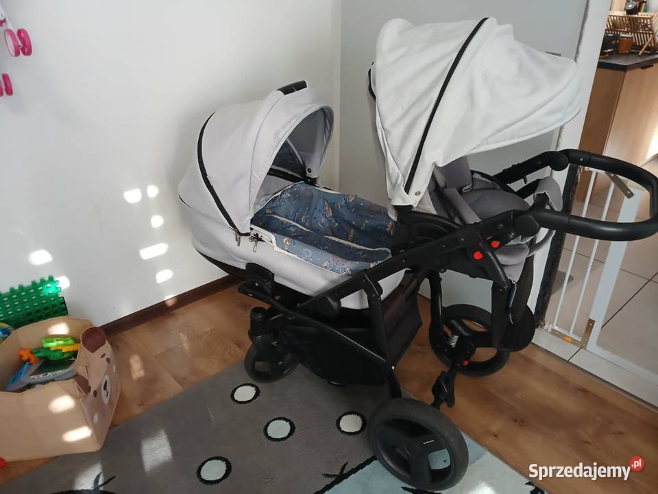 Wózek rokubliźniaczy Bexa Duo Łapanów sprzedam