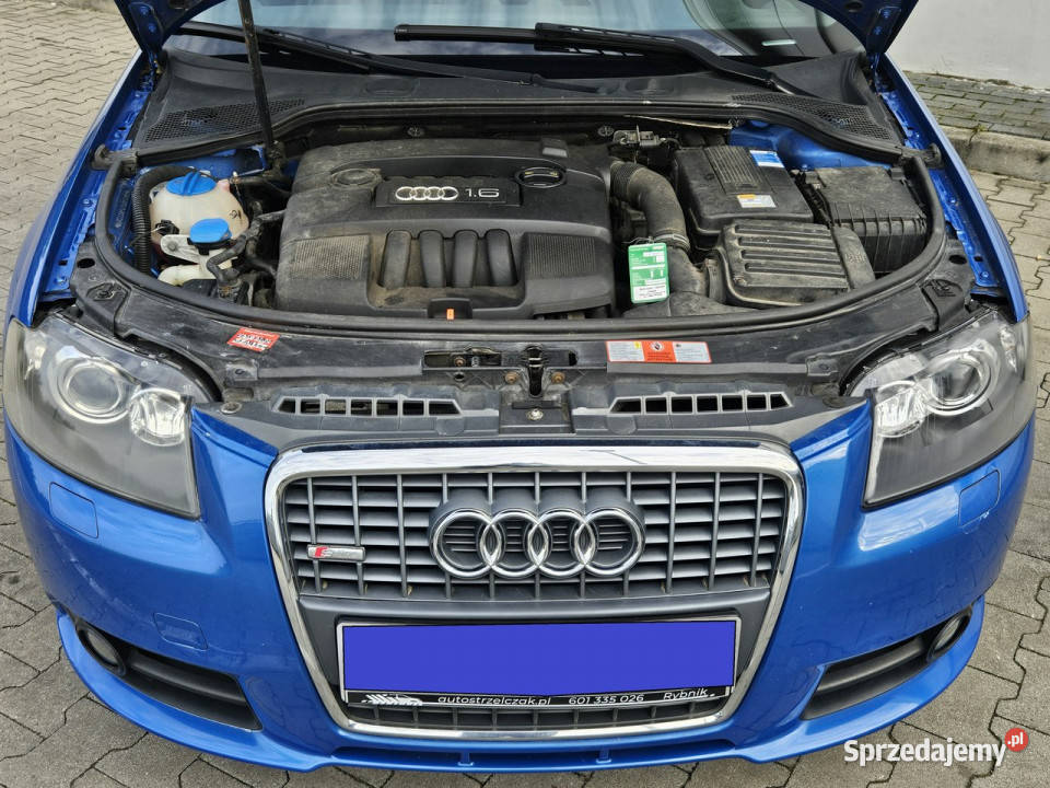 Audi A3 S LINE KSENONY SKÓRY S LINE 8P 20032012 klimatyzacja Rybnik