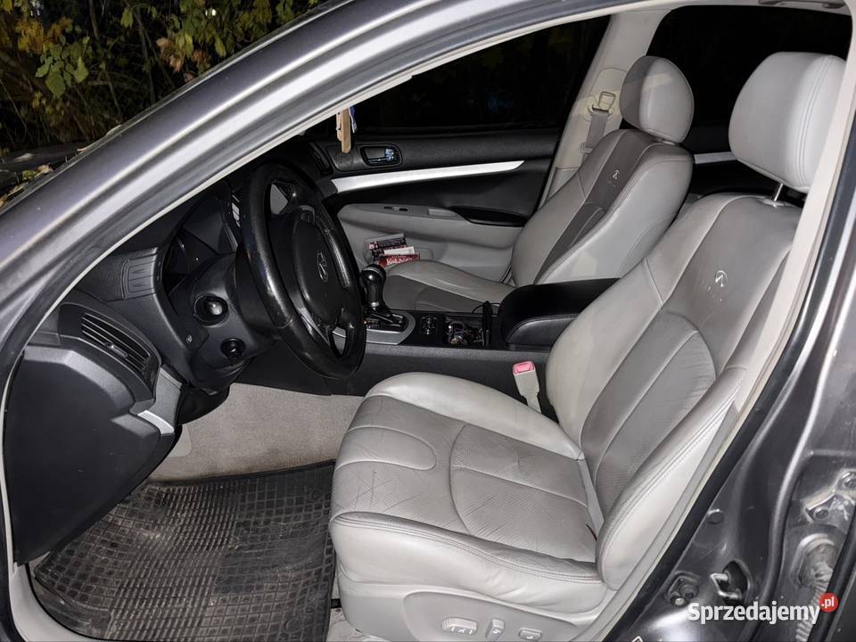 Infiniti G37x 2009 37 V6 320 wielofunkcyjna kierownica dolnośląskie sprzedam