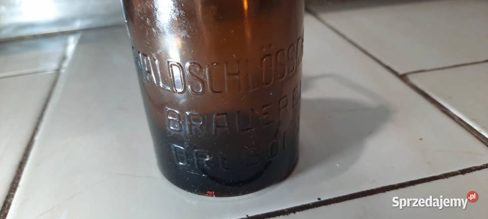 butelka piwie 1938r niemcy Warszawa