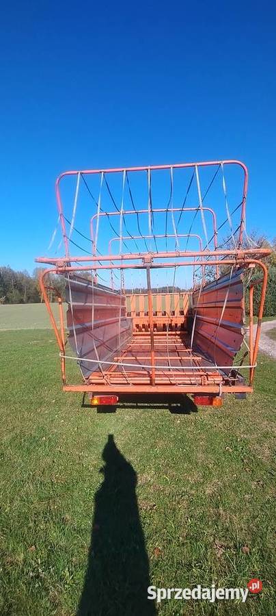 Przyczepa samozbierająca dmuchawa garażowane Nadzieja