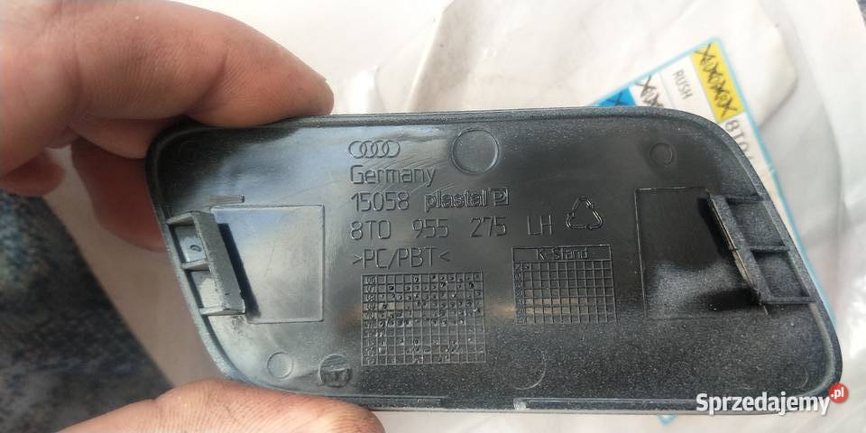 Audi A5 zaślepka dyszy spryskiwacza lewa Karoseria Łódź