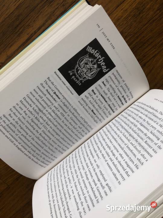 Just My Type A Book About Fonts Simon Garfield kujawsko-pomorskie Szramowo