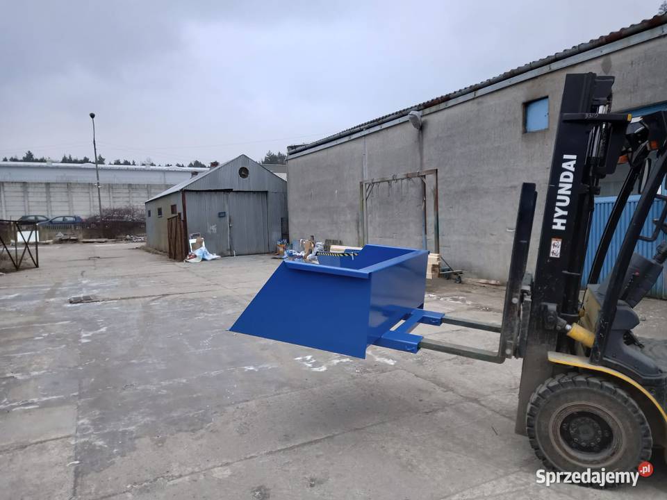 Praktyczna szufla mechaniczna 1000 L premium Kielce