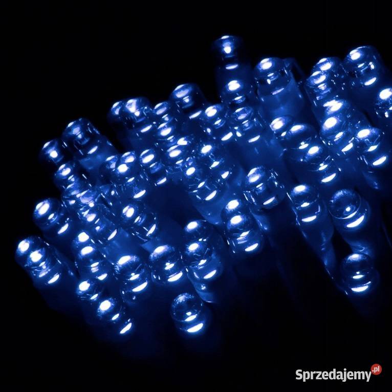 LAMPKI 100LED NA CHOINKĘ ZEWWEW NIEBIESKIE 85M Zielona Góra