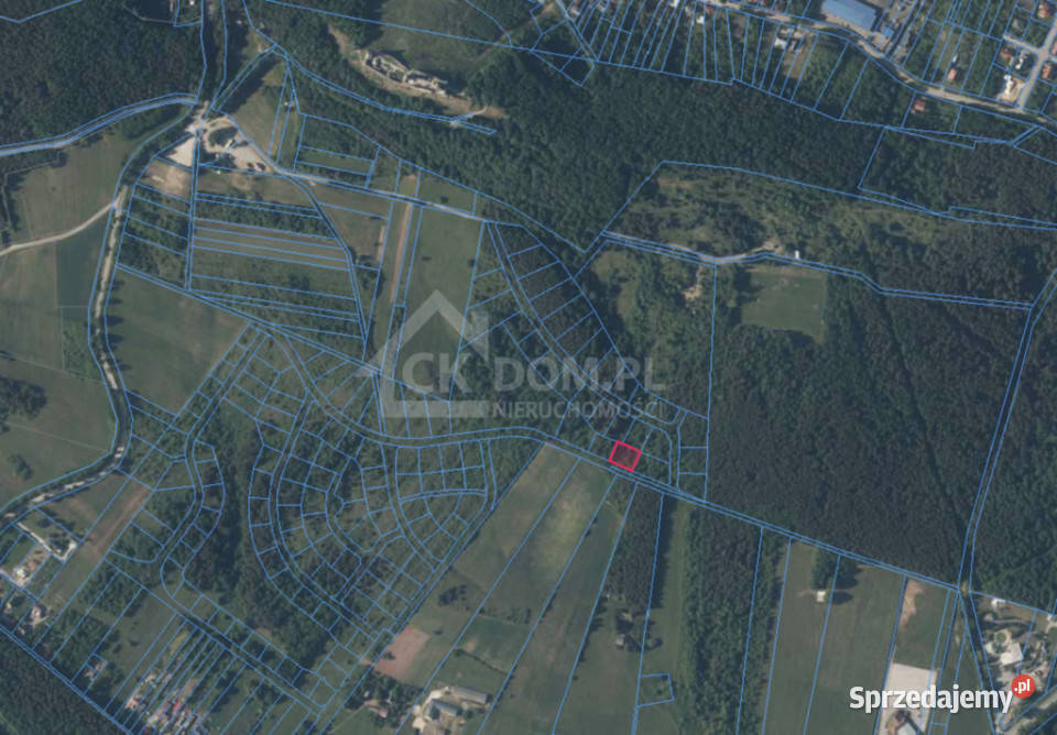 Działki lesie 15 min do Kielc Starochęciny
