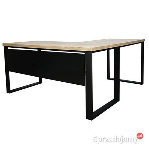 Loftowe Biurko Narożne Lewe 160x160 Dąb Casello sprzedam