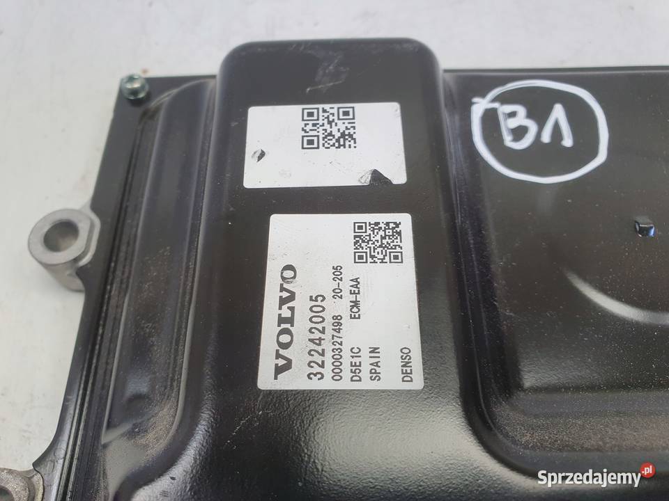 Volvo V60 II 20 D4 STEROWNIK SILNIKA komputer osobowe Komputery Chełm
