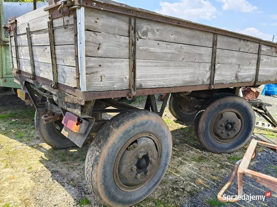 Przyczepa nieuszkodzony Wieluń sprzedam