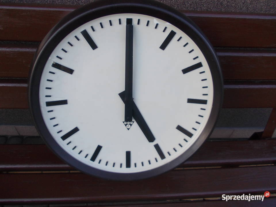 Zegar PKP z lat PRL sprzedam