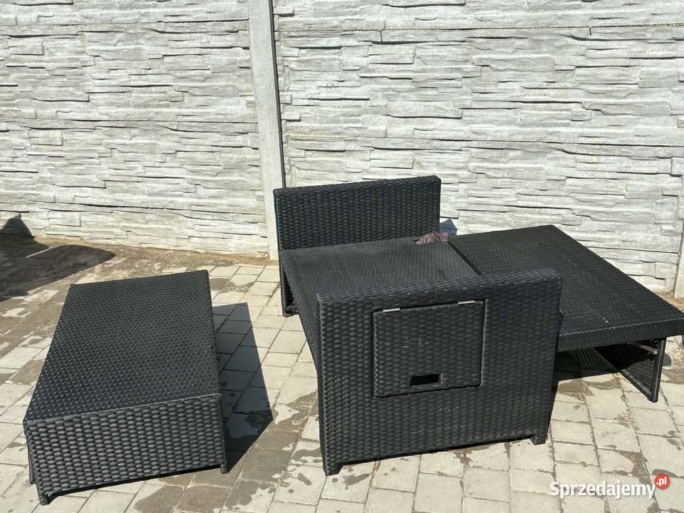 Niemiecka solidna Sofa rozkładana stolik Ostrów Wielkopolski sprzedam