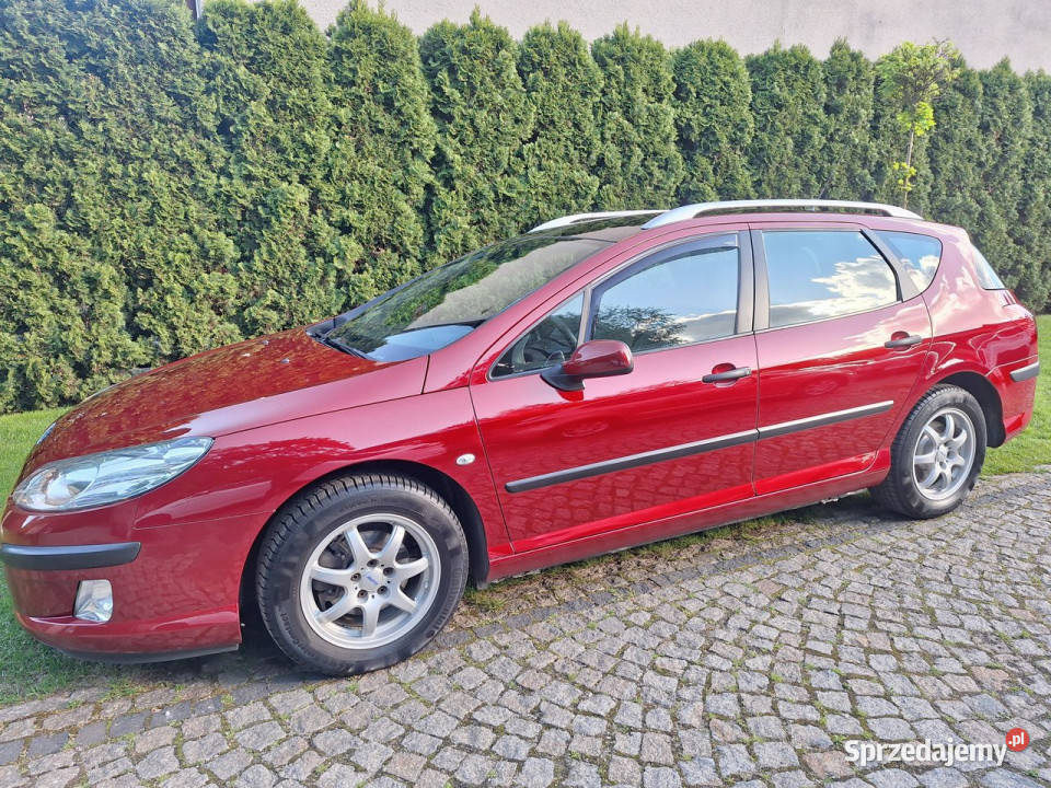 Peugeot 407 SW Panorama dach Navi nieduży ABS Siewierz