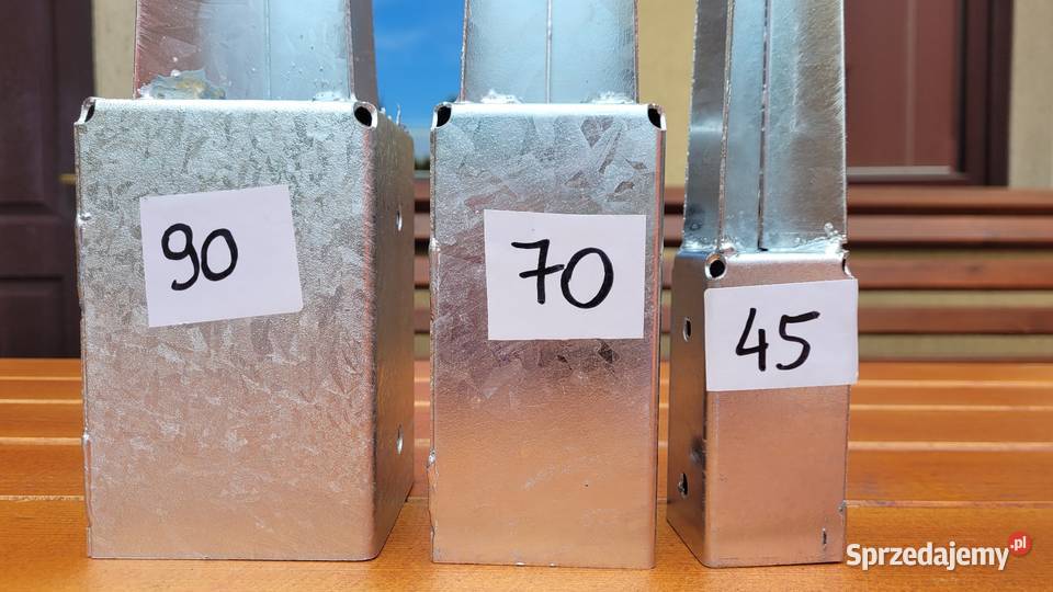 Kotwa do słupka 14x14 do wbijania w ziemiękotwa
