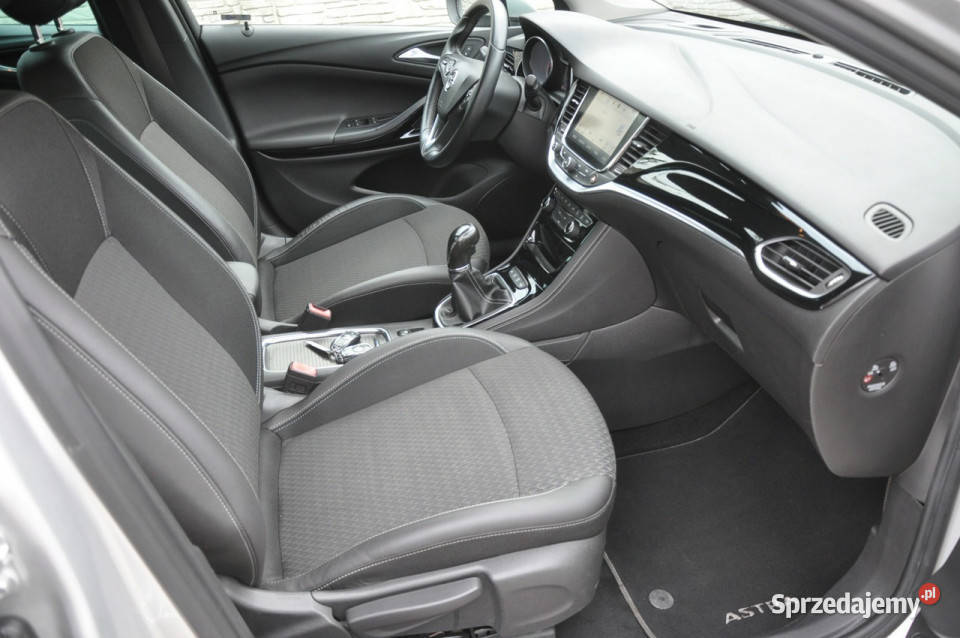 Opel Astra 14 Turbo 125 LED Navi Radar Asystent nieuszkodzony śląskie Dąbrowa Górnicza