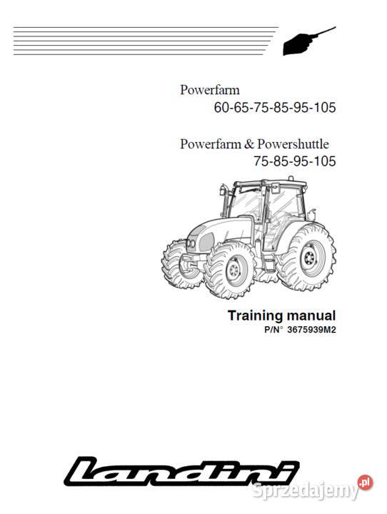 Instrukcja napraw LANDINI Powerfarm sprzedam
