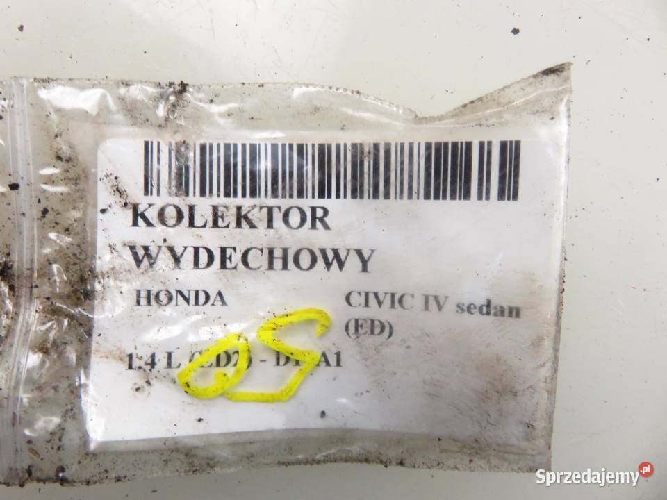 KOLEKTOR WYDECHOWY HONDA CIVIC IV 14 L ED2 90 Kolektory wydechowe sprzedam