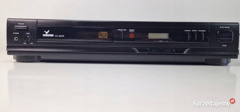 CONDOR CD980R CD 980 R odtwarzacz CD player Odtwarzacze CD i MD wielkopolskie Międzychód sprzedam