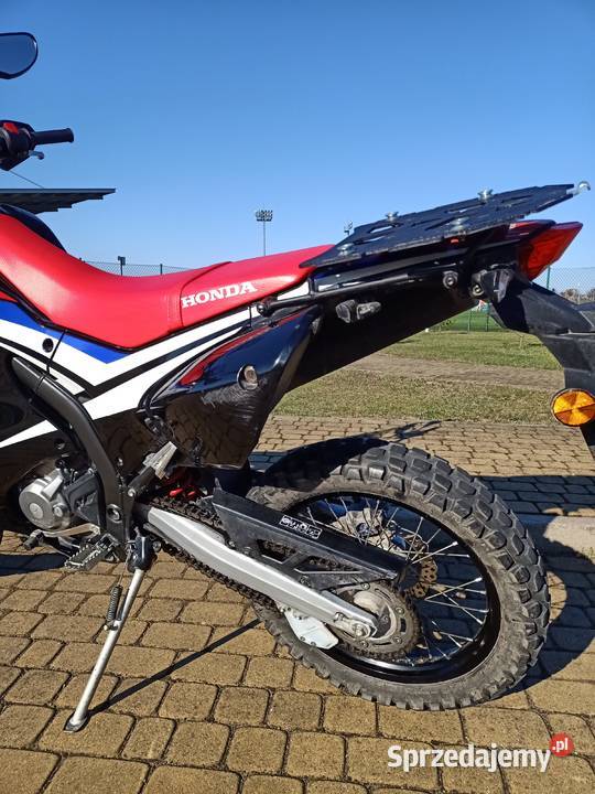 Honda CRF250 rally 2017r Zadbananiski przebieg łódzkie Uniejów
