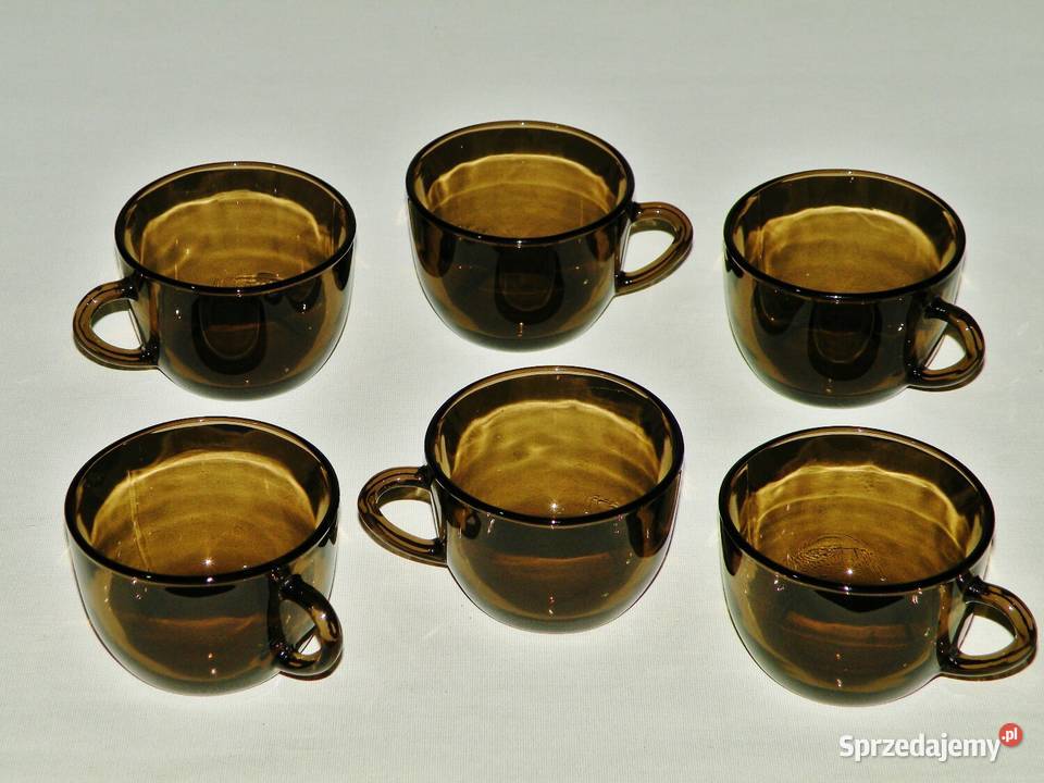 Filiżanki mocca Vereco France 6 sztuk 77 x 55 Bydgoszcz