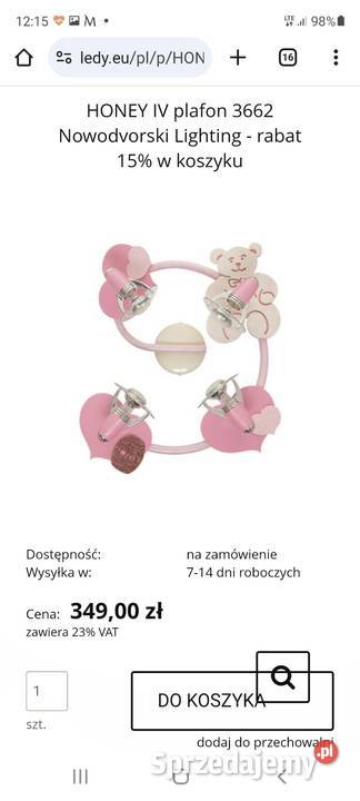 Sprzedam lampę oświetleniową podlaskie