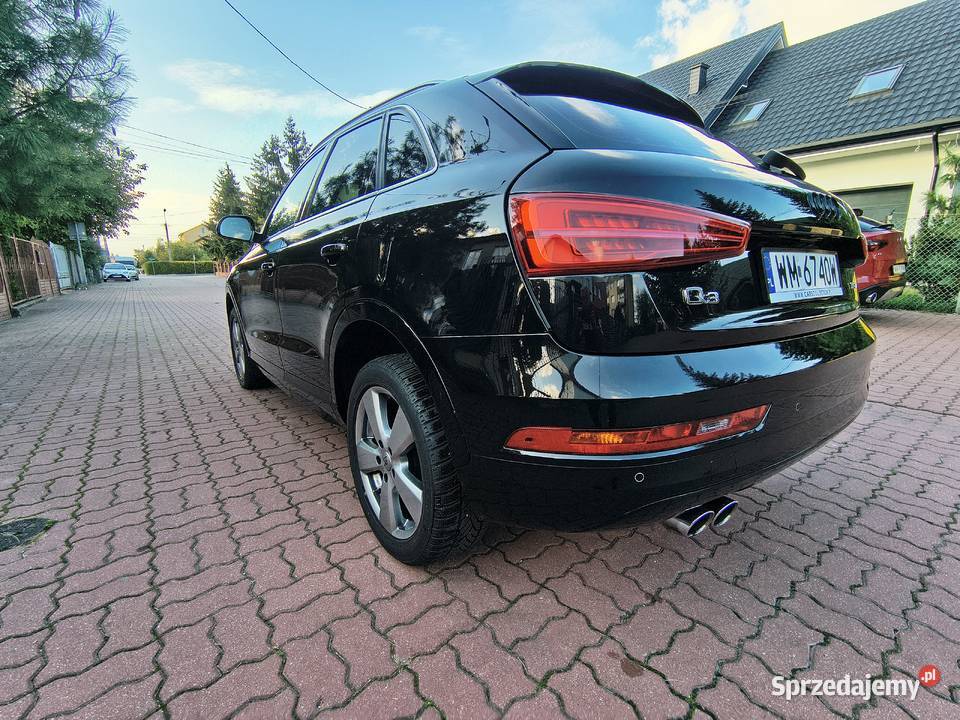 Audi Q3 20 TFSI Quattro Sport S Tronic welurowa tapicerka Mińsk Mazowiecki